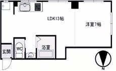 アーバンU.H 間取り図画像