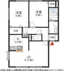 トワヴェール甲陽 間取り図画像