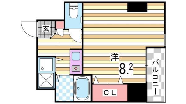 プレサンス神戸メリケンパーク前 間取り図画像