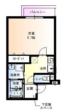 フジパレス武庫川公園 間取り図画像