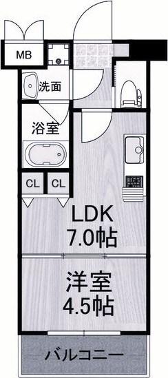 プレジオ西宮 間取り図画像