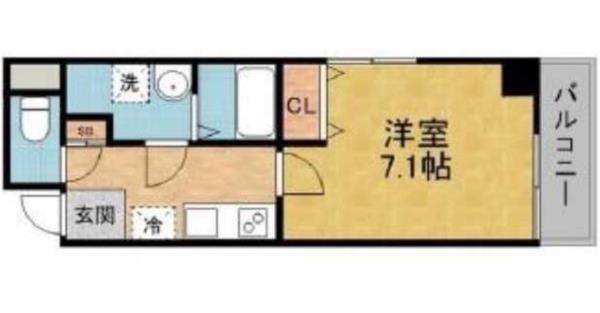 ＧＫレジデンス西宮本町 間取り図画像