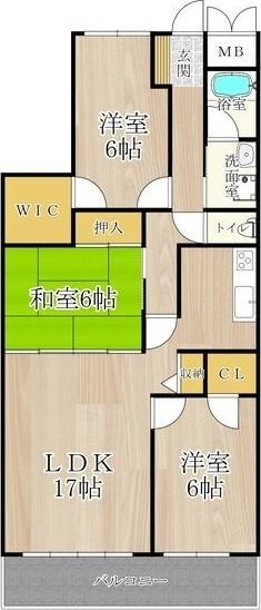 プライムレジデンス西宮 間取り図画像