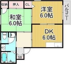 チェリーハイツ 間取り図画像