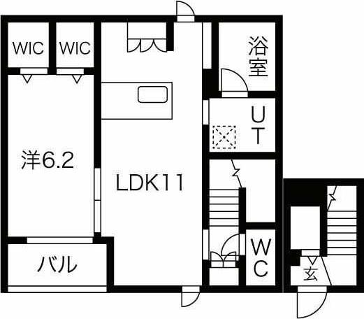 スマートコート西宮ANNEX 間取り図画像