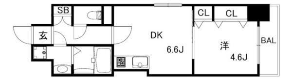 レシオス神戸クラルス 間取り図画像