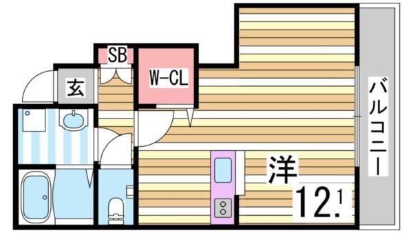 サニーヒル藤原台 間取り図画像