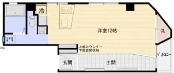 大桝マンション 間取り図画像