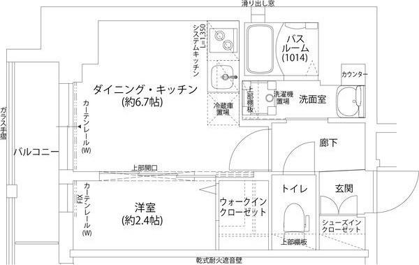 アドバンス神戸ウィステリアパーク 間取り図画像