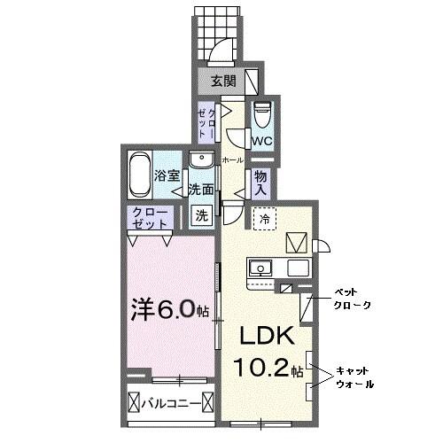 ラヴィアンローズ 間取り図画像
