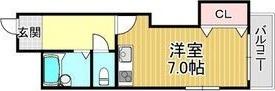 ハイネス門戸 間取り図画像