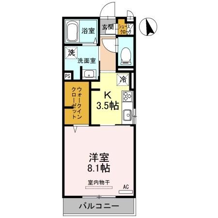 Be・Allayed 間取り図画像