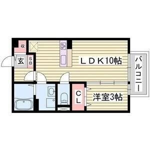 ジュネス谷川 間取り図画像