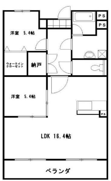 メゾン・ド・サンパティーク 間取り図画像