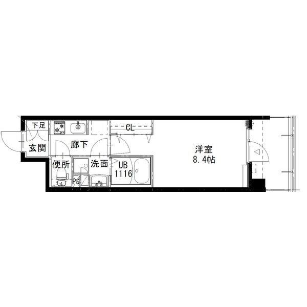 アルティザ姫路 間取り図画像