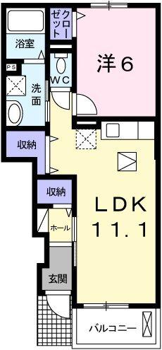 フェリーチェ 間取り図画像