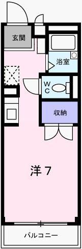 サンフレッチェ南条B棟 間取り図画像