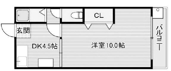 パレス上原 間取り図画像