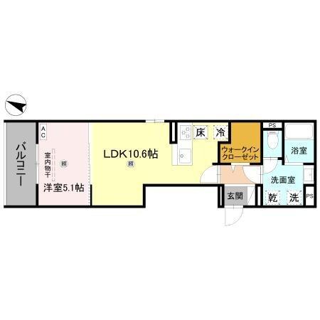 CORTE　BREEZA御影 間取り図画像