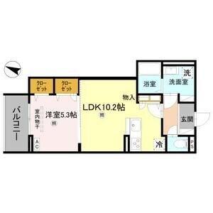 CORTE　BREEZA御影 間取り図画像
