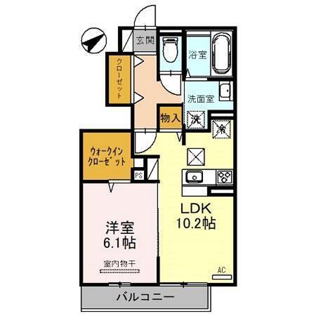 シュロス鳴尾 間取り図画像