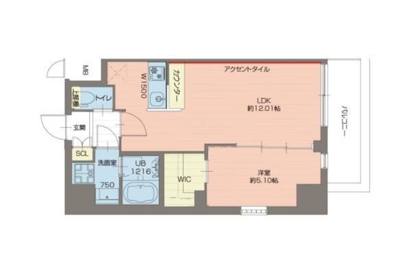 プレジオ西宮北口 間取り図画像