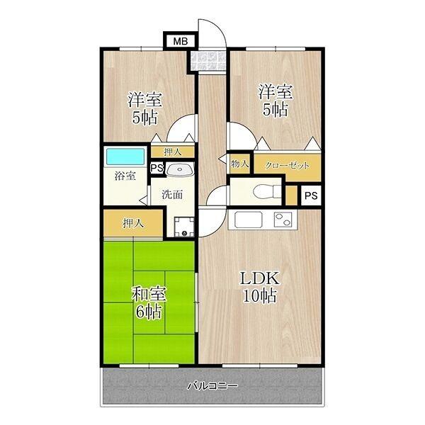 ストークコート 間取り図画像