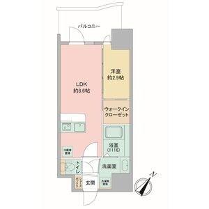 セレニテ神戸駅前アリエ 間取り図画像