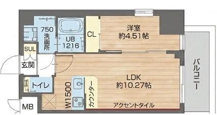 プレジオ武庫川ASIAN 間取り図画像
