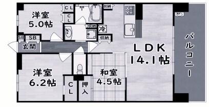 摩耶シティSTATION GATE 間取り図画像