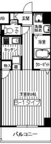 エトールX 間取り図画像
