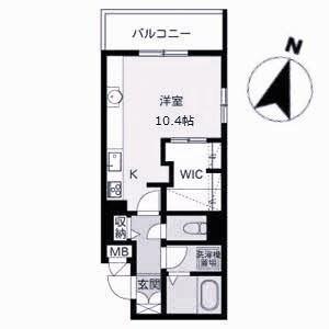 オレンジテラス 間取り図画像