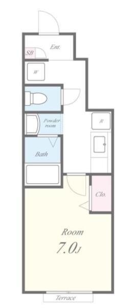 メゾン　大輪 間取り図画像