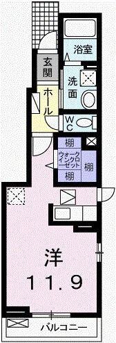 メゾン　ロングフィールド 間取り図画像