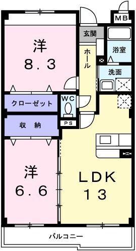 エムグレイス 間取り図画像