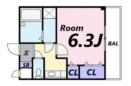 サンセール 間取り図画像