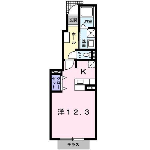 モア エトワール 間取り図画像