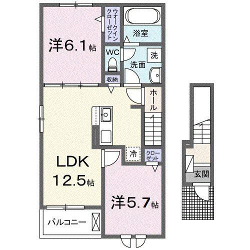 ジラソーレ・タデノ 間取り図画像