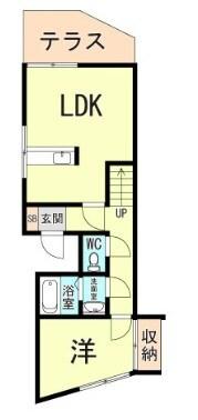 灘北通9丁目一戸建 間取り図画像