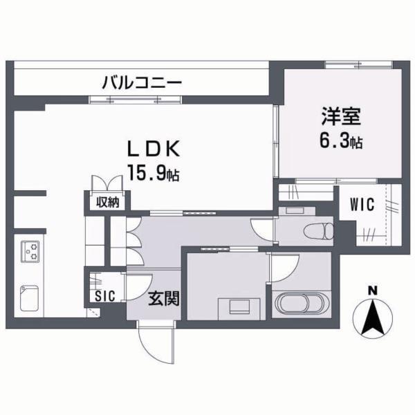 シークリサンス岡本 間取り図画像