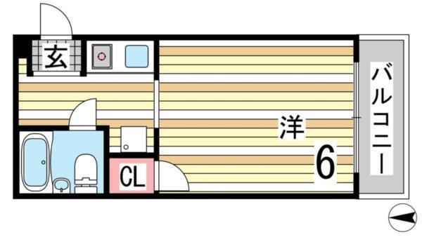 アメニティハイツ大原 間取り図画像
