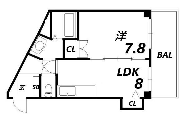 ファロス芦屋 間取り図画像