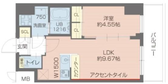 プレジオ武庫川ASIAN 間取り図画像
