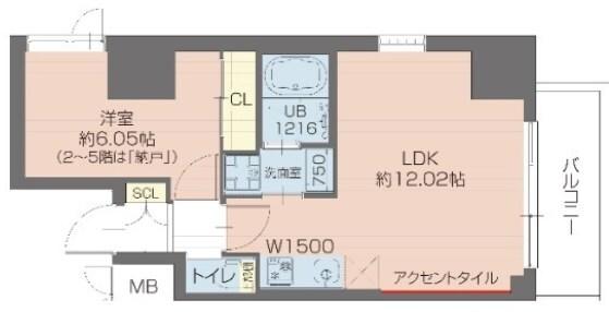 プレジオ武庫川ASIAN 間取り図画像