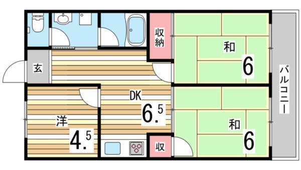 マンションライズ 間取り図画像