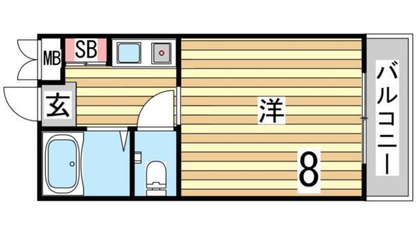 エトールVI 間取り図画像