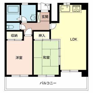 フレンドM東山 間取り図画像