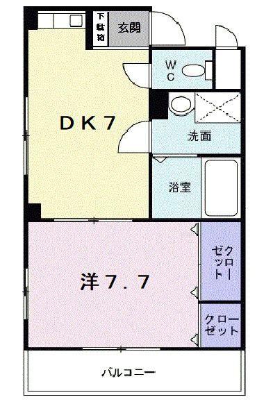 アヴニ−ル西宮 間取り図画像