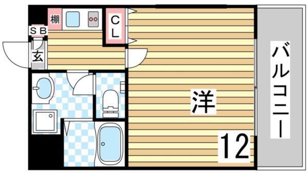みなみハイツ 間取り図画像