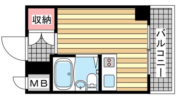 シャトー第７神戸 間取り図画像